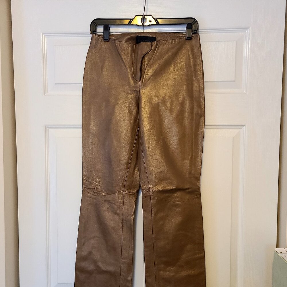 Vintage Express buttery leather pants